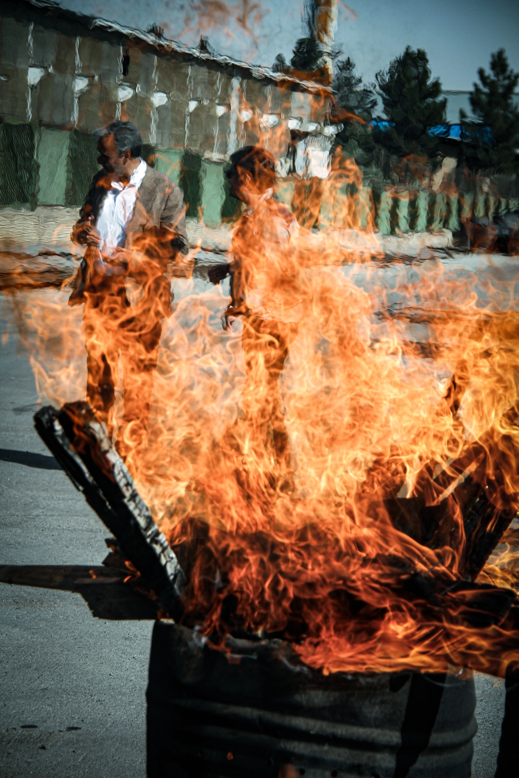 عکس دستهجمعی تیمهای شرکتکننده در پایان مانور