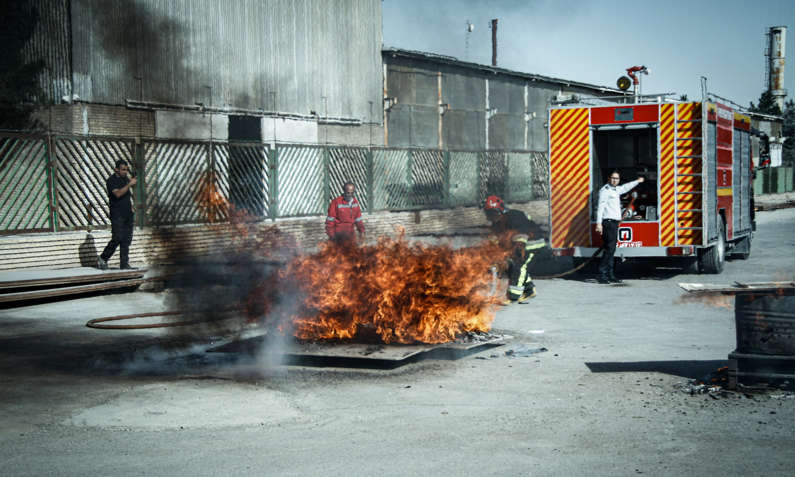 جزئیات عملیات اطفاء