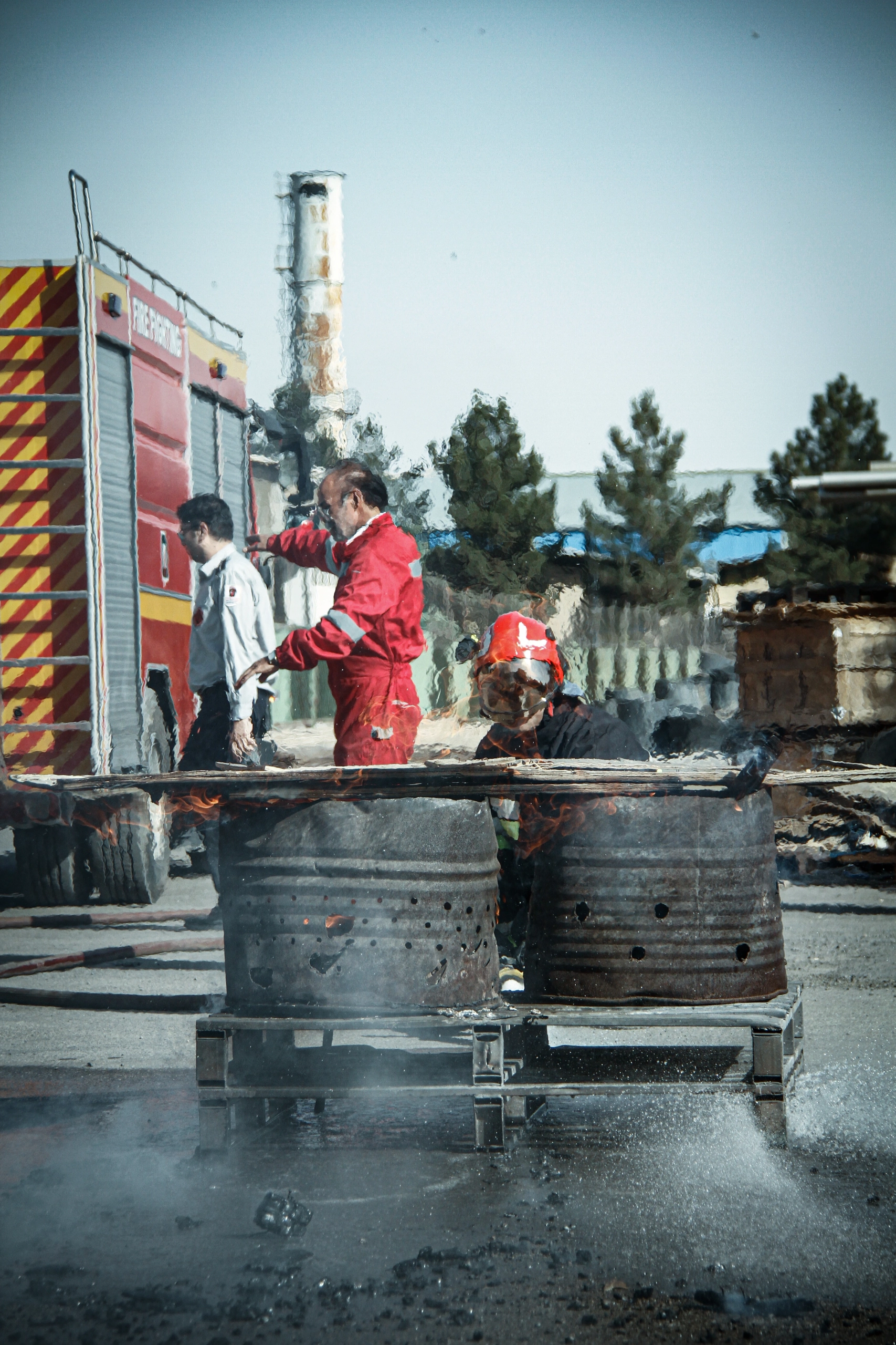 تمرین تیم HSE