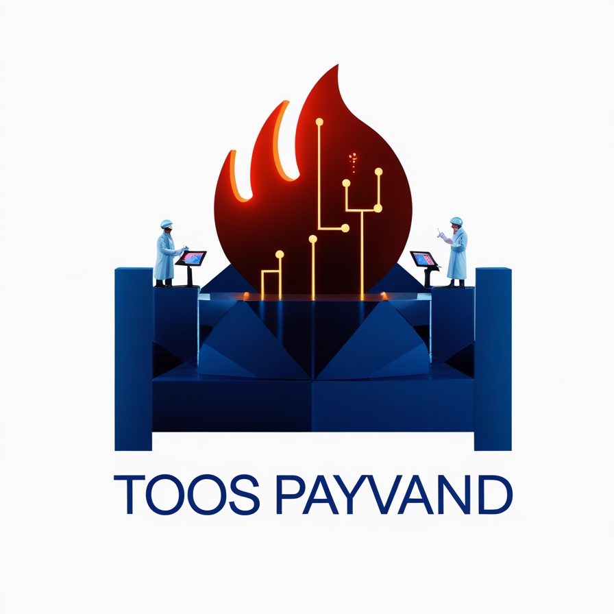 لوگوی مدرن آزمایشگاه