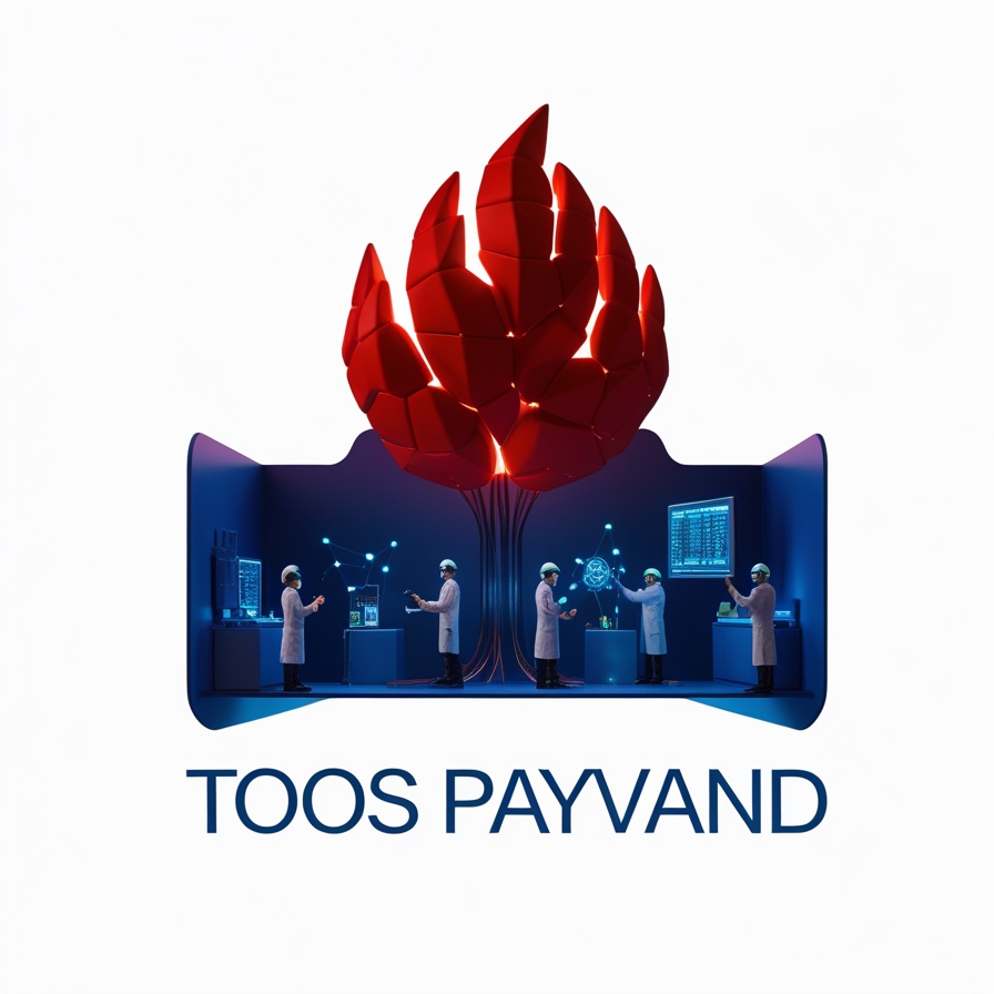 لوگوی مدرن عملیات حرارتی